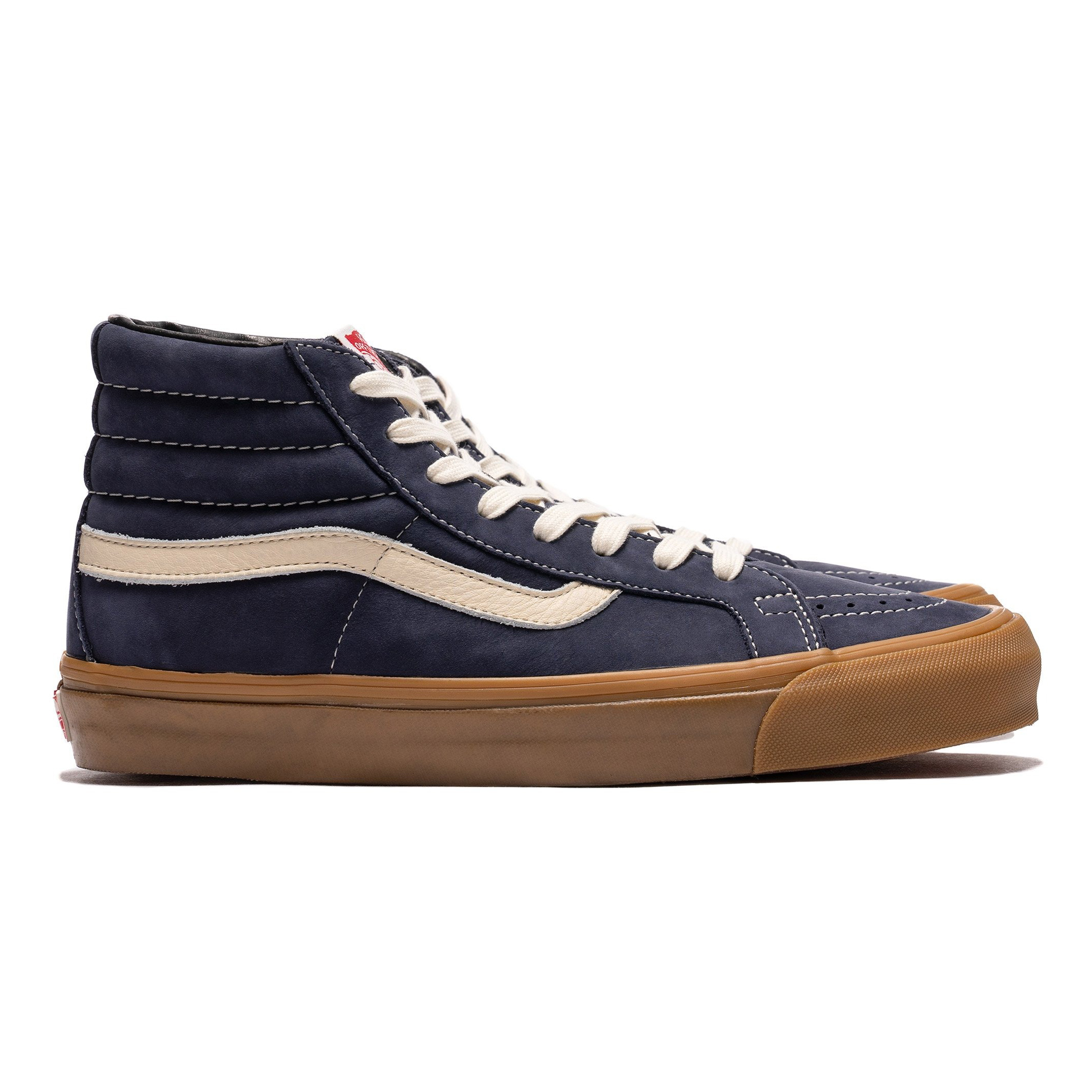 vans vault og sk8-hi lx 巴黎蓝牛巴革复古高端鞋款